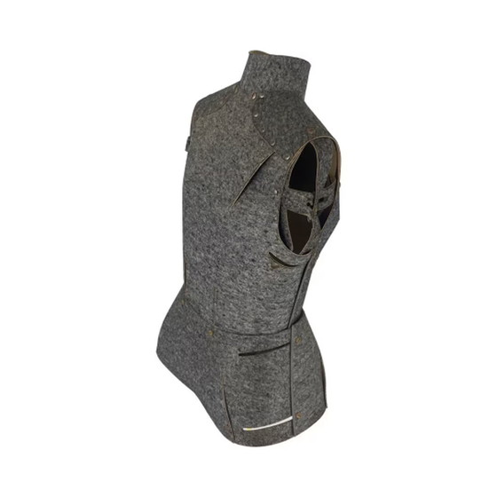 Image 1 of Antike - Frankreich - Ankleideform / Mannequin / Dressboy / Valet Stand - Größenverstellbar - Auf Stativ montiert