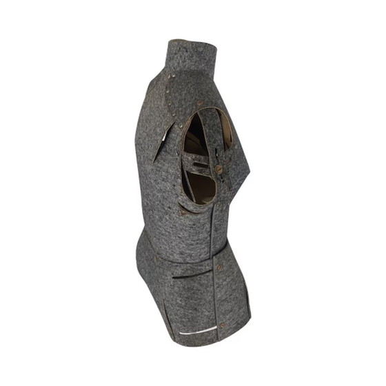 Image 1 of Antike - Frankreich - Ankleideform / Mannequin / Dressboy / Valet Stand - Größenverstellbar - Auf Stativ montiert