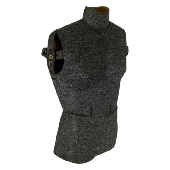 Image 1 of Antike - Frankreich - Ankleideform / Mannequin / Dressboy / Valet Stand - Größenverstellbar - Auf Stativ montiert