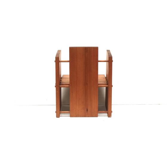 Image 1 of 3X Sehr seltener Modernist Brutalist Sessel von Architekt Fritz Zeiger