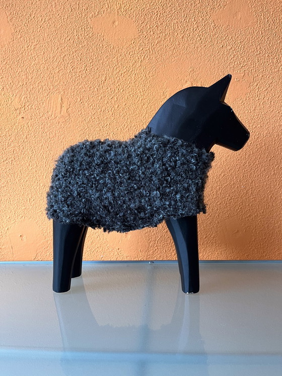 Image 1 of Vintage Ikea Stolle Dala Pferd von Katarina Brieditis