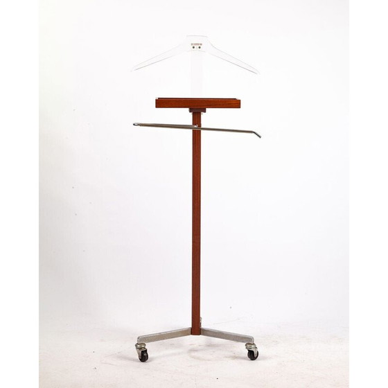 Image 1 of Stummer Diener aus Holz und Plexiglas, 1960