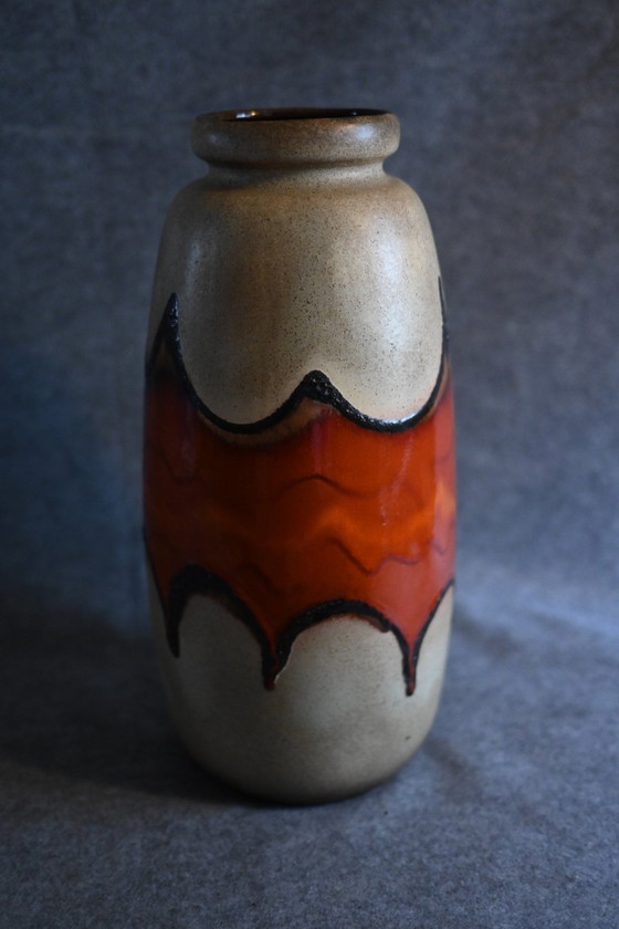 Image 1 of Große Farbintensive Vase - West Germany