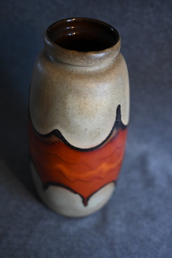 Image 1 of Große Farbintensive Vase - West Germany