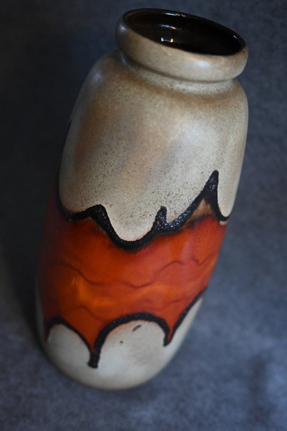 Image 1 of Große Farbintensive Vase - West Germany