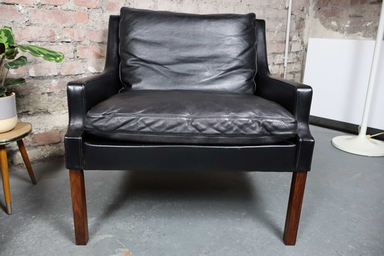 Image 1 of 2x Rud Thygesen VP 66 Mid Century Lounge Chair für Vejen Polstermøbelfabrik