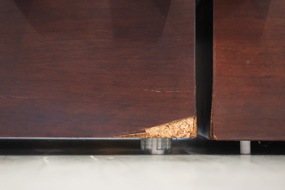 Image 1 of 1970S Modulares Buchenholzsofa von Frigerio - Original Stoffpolsterung, 6er Set