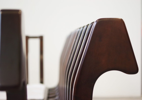 Image 1 of 1970S Modulares Buchenholzsofa von Frigerio - Original Stoffpolsterung, 6er Set