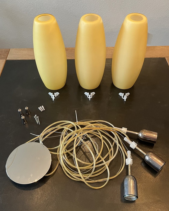 Image 1 of De Majo Peroni Glas-Hängelampe