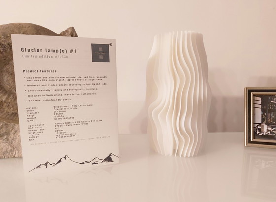 Image 1 of Swiss Design Glacier #1 Tischlampe