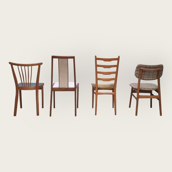 Image 1 of 4x Esstischstühle aus der Mid Century