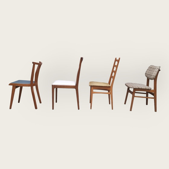 Image 1 of 4x Esstischstühle aus der Mid Century