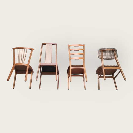 Image 1 of 4x Esstischstühle aus der Mid Century