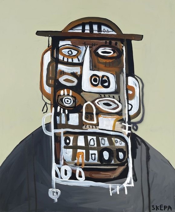 Image 1 of Gemälde - Der Sohn Des Fischers - Skepa - Zeitgenössische Kunst - Street Art - 2022