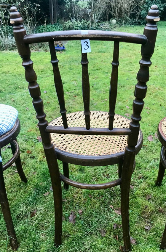 Image 1 of 6 Thonet Bistrostühle