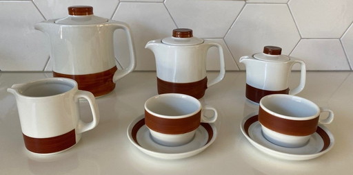 Bauscher Meadows - Vintage Hotel Porzellan Kaffee Set