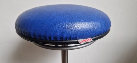 Image 1 of 2x Haworth Comforto Sitz-Stehstuhl ergonomische Hocker
