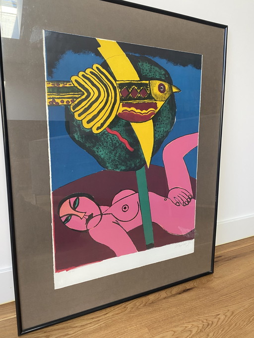 Corneille - La Femme Et L'Oiseau (1982) - Seltene Ausgabe