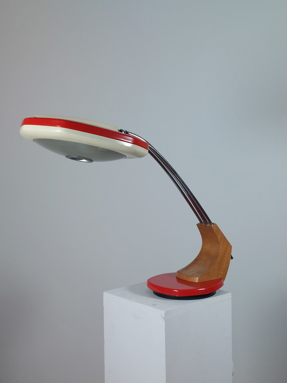 Image 1 of Vintage Mid Century Fase Falux Design Lamp Space Age