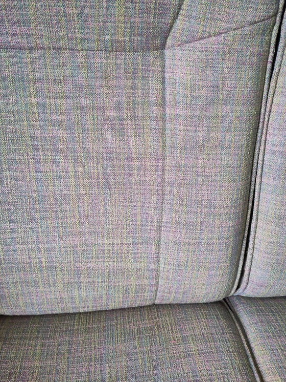 Image 1 of Dreisitzer-Sofa Hellgrün Skandinavisches Design mit Klappstühlen