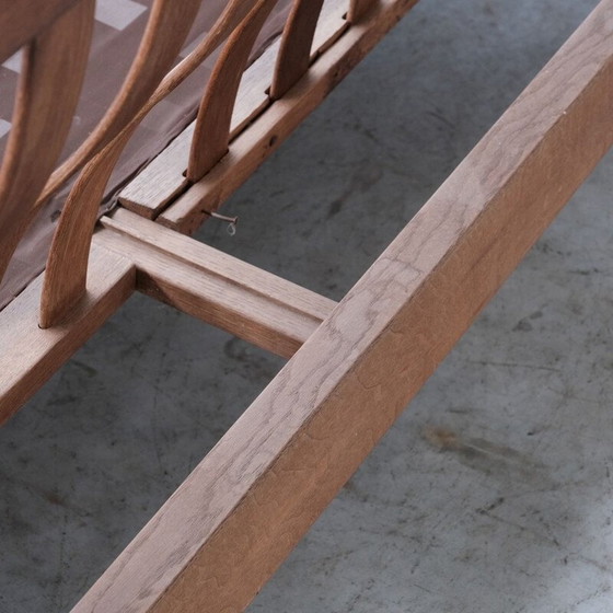 Image 1 of Brutalistisches Eichenholz-Wohnzimmer-Set aus der Mitte des Jahrhunderts, Holland 1970er