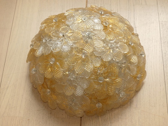 Image 1 of Millefiori Deckenleuchte Muranoglas Barovier & Toso Murano Uk1Aeb