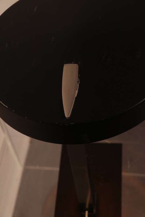 Image 1 of Schreibtischlampe aus schwarzem Metall von Louis Kalff für Philips – NL – 1950er Jahre