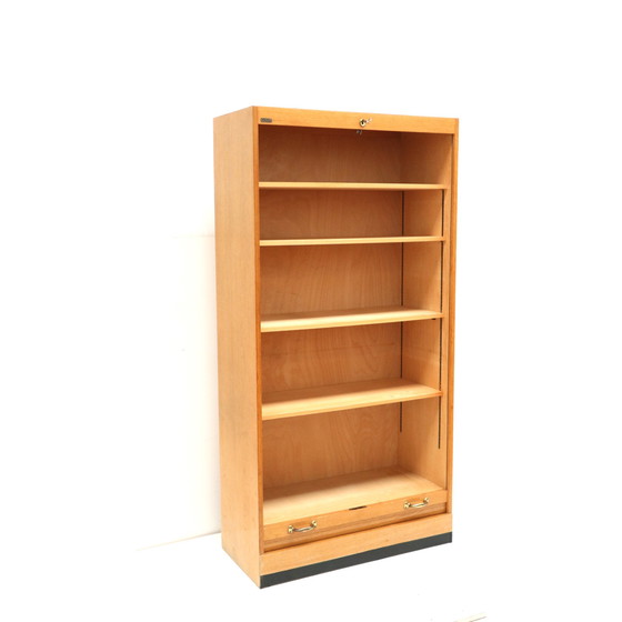 Image 1 of Vintage Hochschrank mit Rolltür aus den 1970er Jahren