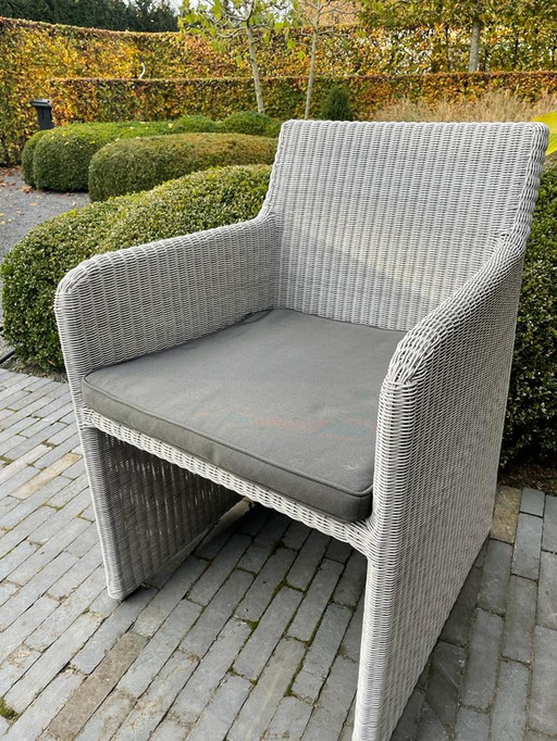 Manutti Schaukelstühle mit Kissen - 2 Stück