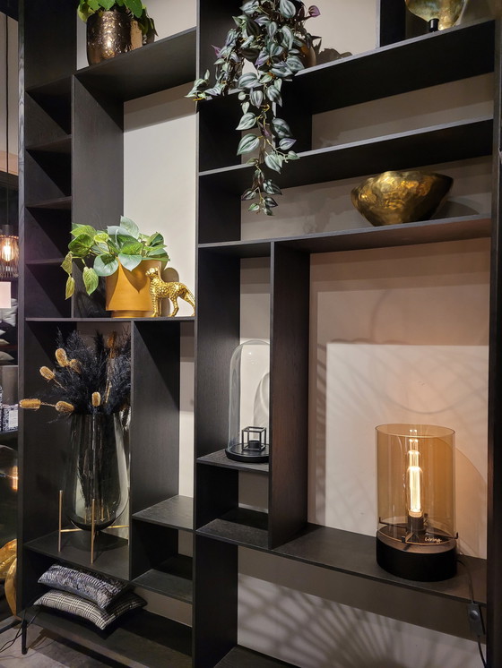 Image 1 of Hofstede Raanhuis Fachschrank aus schwarzem Holz