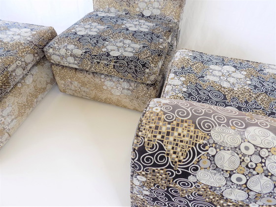 Image 1 of 3x modulare Vintage-Stühle