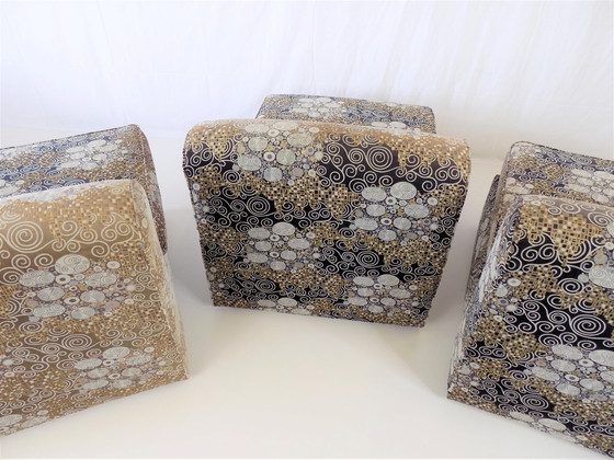 Image 1 of 3x modulare Vintage-Stühle