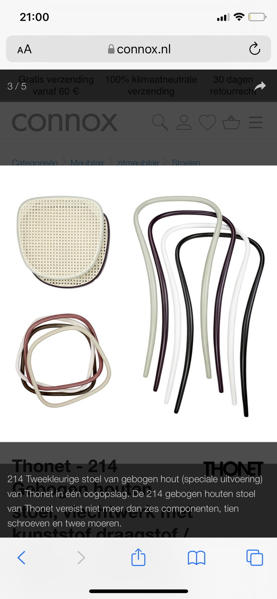 Image 1 of Thonet 214, Sonderedition