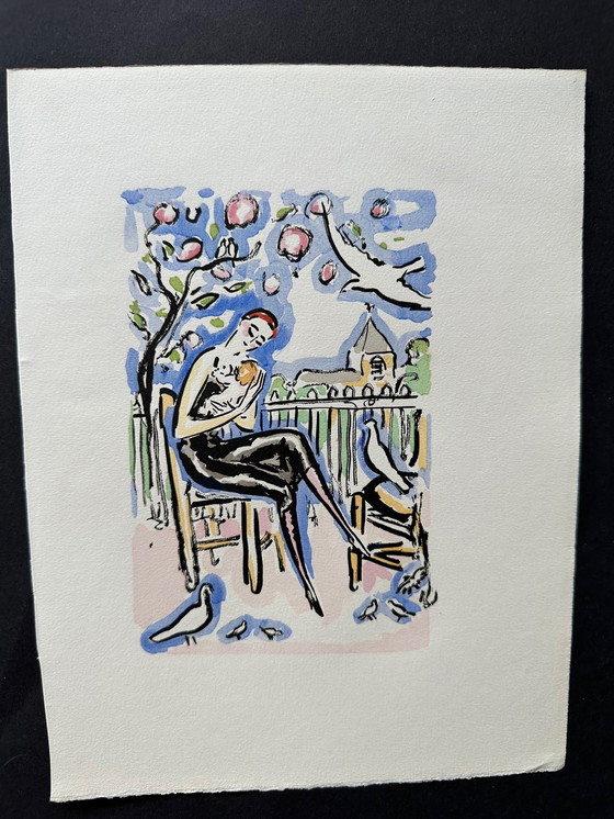 Image 1 of Kees van Dongen La Garconne 1925 Pochoir