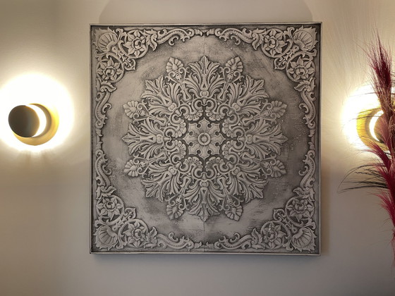 Image 1 of Metalen Wandrelief