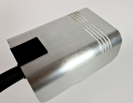 Image 1 of Italienisches Vintage -Targetti- Design – Schwanenhals – Schreibtischlampe – verstellbar – biegbar – Arbeitszimmerlampe – Bürola