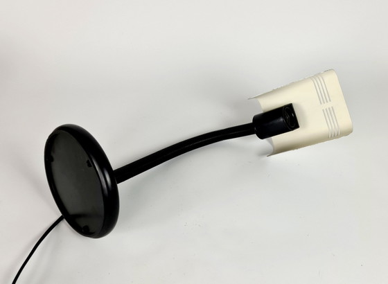 Image 1 of Italienisches Vintage -Targetti- Design – Schwanenhals – Schreibtischlampe – verstellbar – biegbar – Arbeitszimmerlampe – Bürola
