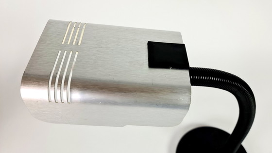 Image 1 of Italienisches Vintage -Targetti- Design – Schwanenhals – Schreibtischlampe – verstellbar – biegbar – Arbeitszimmerlampe – Bürola