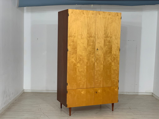 Mid century kleiderschrank schrank wardrobe vintage