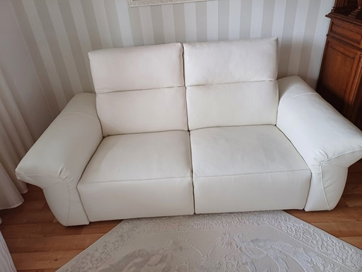 Ledersofa 2-Sitzer Venedig