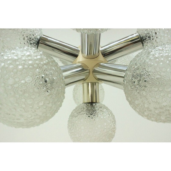 Image 1 of Deutscher Vintage-Kronleuchter "Sputnik" von VEB
