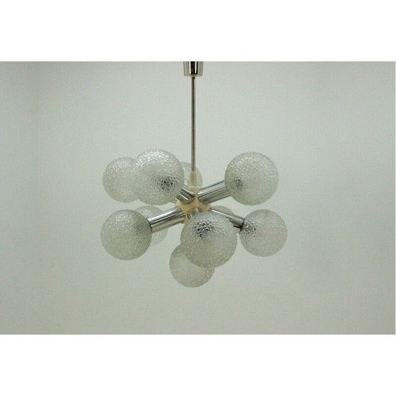Image 1 of Deutscher Vintage-Kronleuchter "Sputnik" von VEB