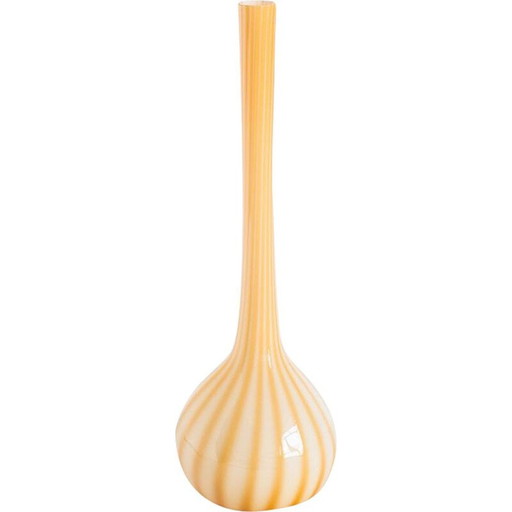 Vintage blown glass vase, France 1960