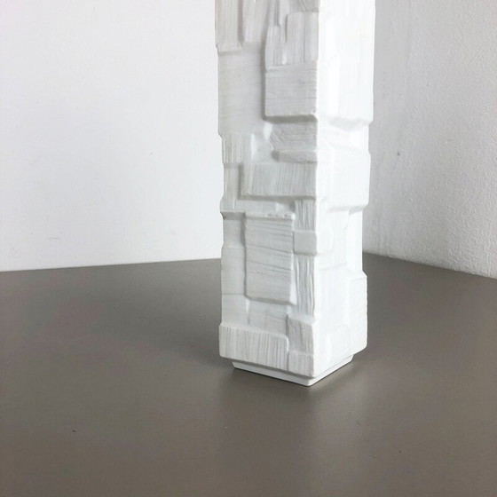Image 1 of Vase aus deutschem Porzellan und weißer Keramik von Heinrich, Deutschland 1970