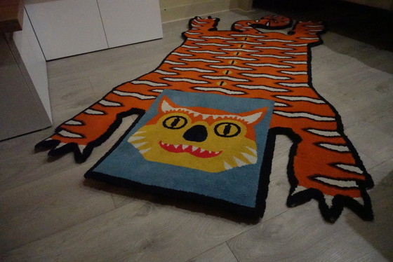 Image 1 of Walter Van Beirendonck, Tiger Carpet, Ikea Glödande