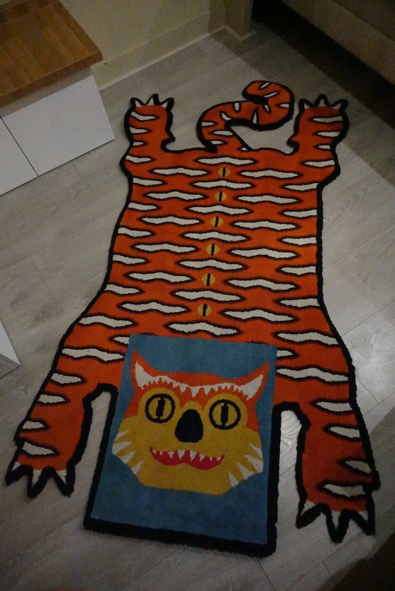 Image 1 of Walter Van Beirendonck, Tiger Carpet, Ikea Glödande