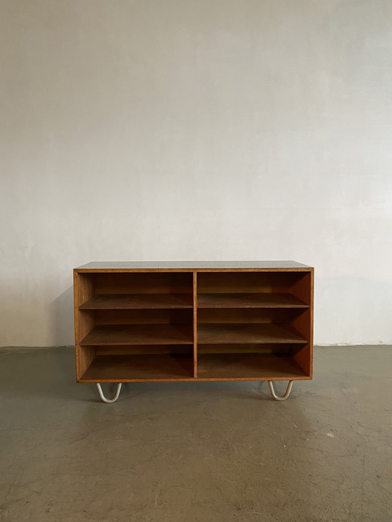 Image 1 of Mid-Century Modern Anrichte mit sechs Regalen, USA, 1950er