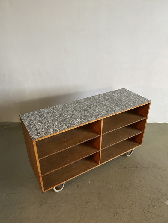 Image 1 of Mid-Century Modern Anrichte mit sechs Regalen, USA, 1950er