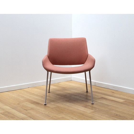 Image 1 of Monk Vintage-Sessel aus gebeiztem Metall und Stoff für Prostoria