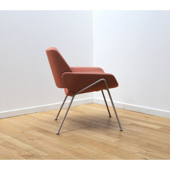 Image 1 of Monk Vintage-Sessel aus gebeiztem Metall und Stoff für Prostoria